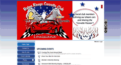 Desktop Screenshot of brcorvetteclub.com